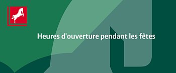 Ouverture pendant les fêtes de fin d'année
